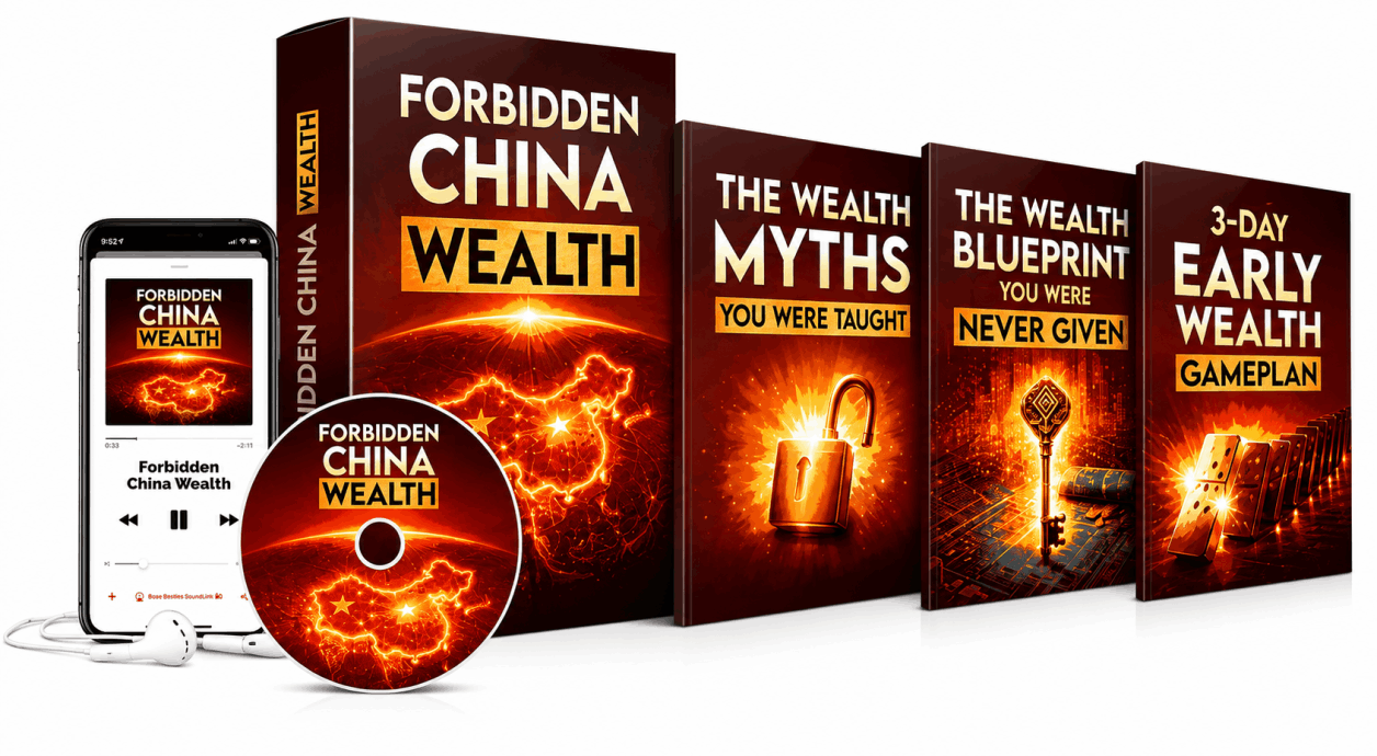 Forbidden China Wealth complete bundle with audio program and bonus guides
