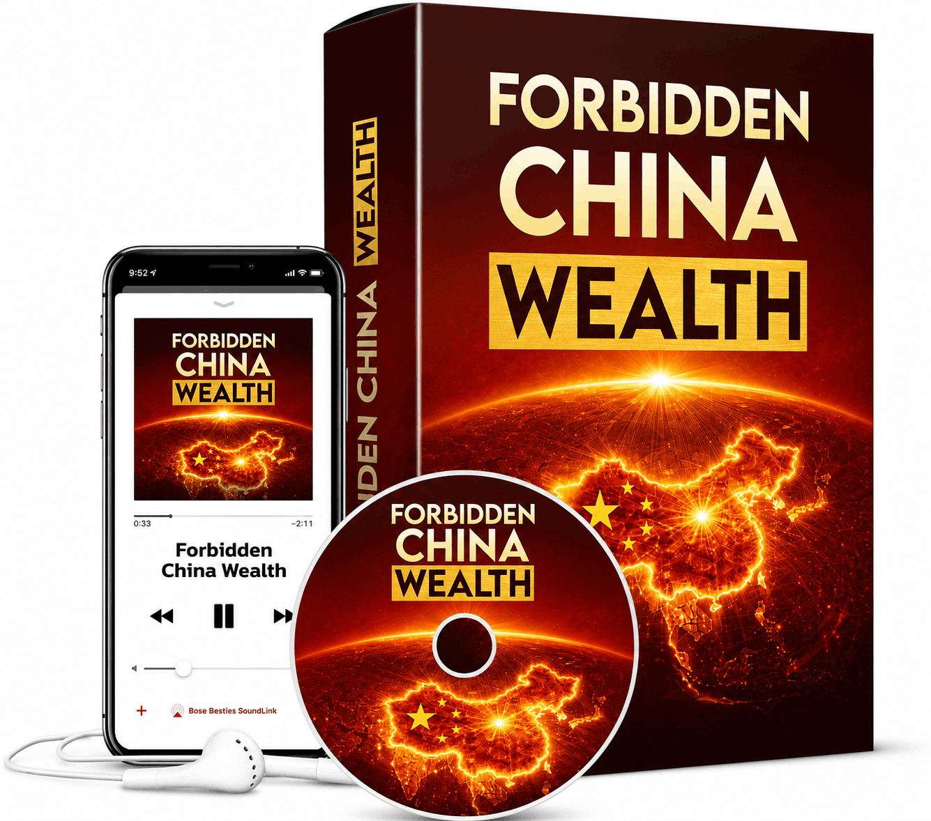 Forbidden China Wealth five-minute daily audio program bundle